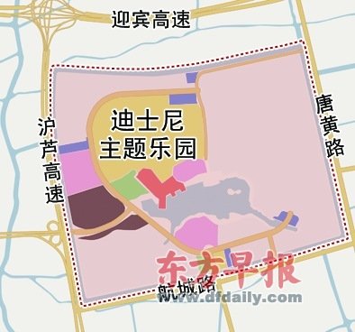 上海迪斯尼本月开建主题乐园 为土地“绣花”