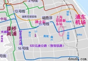资讯 正文 新规划的上海东站是浦东铁路二期上海东站联络线
